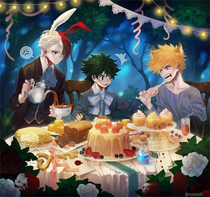 Bakugo, Todoroki, and Deku thumbnail