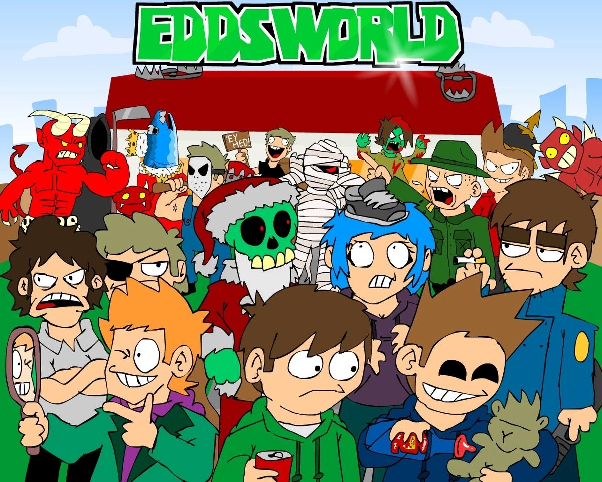Eddsworld x Danganronpa thumbnail