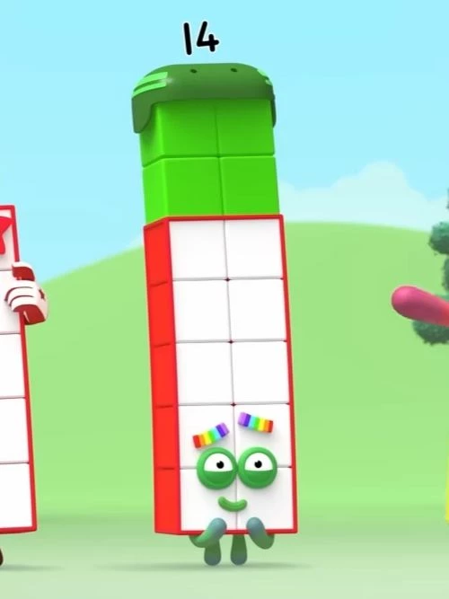 Fourteen - numberblocks thumbnail