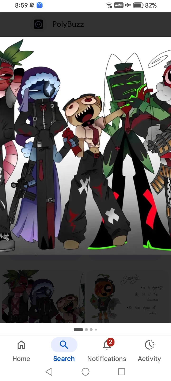dandy's world assassin au thumbnail