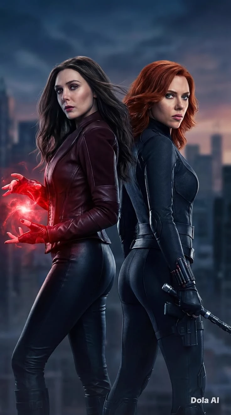 Wanda Maximoft and Natasha Romanoff thumbnail
