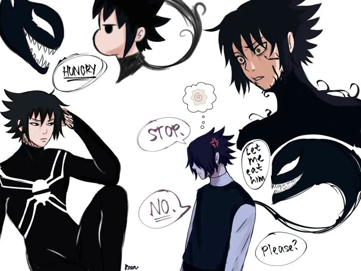 Sasuke and Venom thumbnail