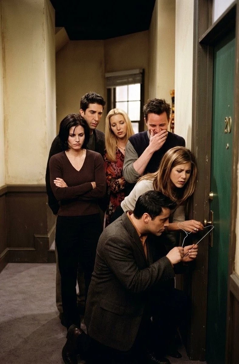 Friends – Joey, Rachel, Monica, Chandler, Phoebe and Ross thumbnail