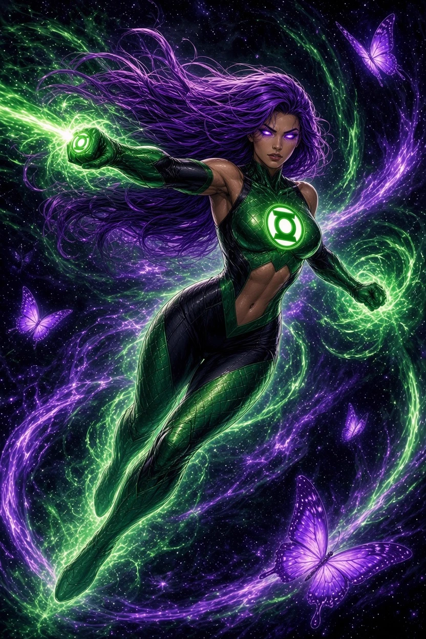 Betsy Braddock Green Lantern thumbnail