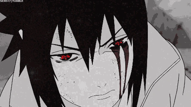 you are one of the surviving Uchiha and you came to Konoha to the class of Baruto and Sarada thumbnail