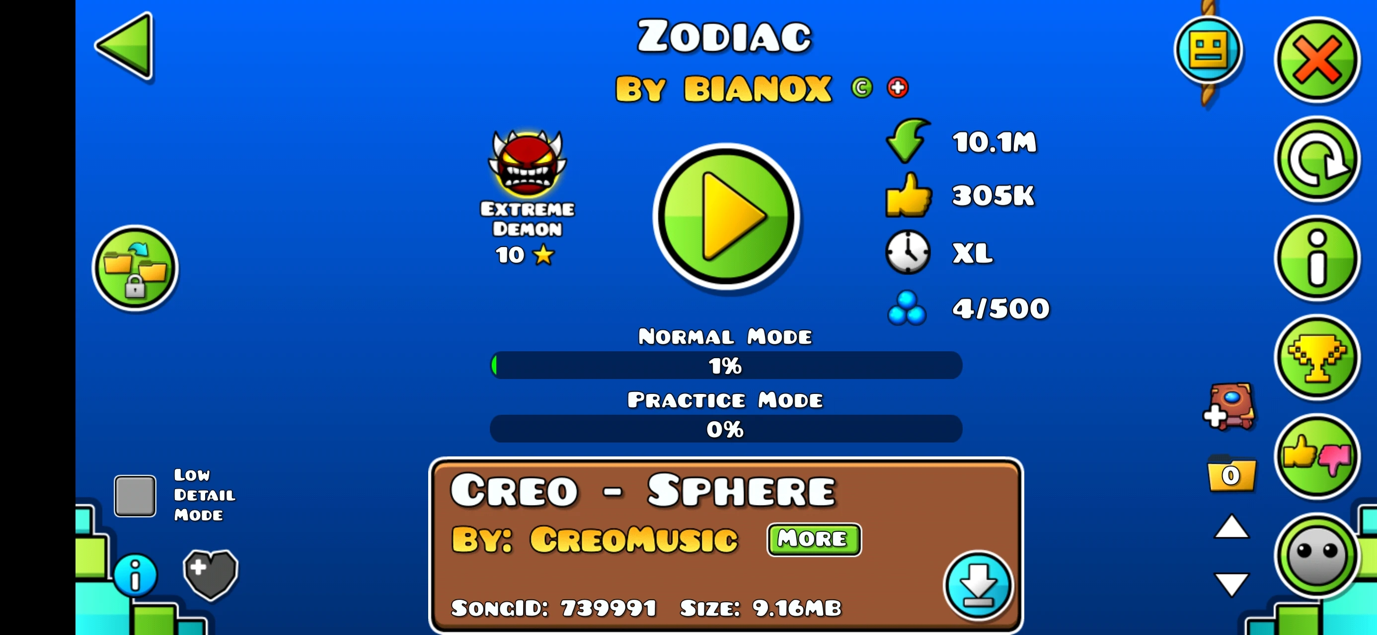 Be a famous geometry dash YouTuber pro thumbnail