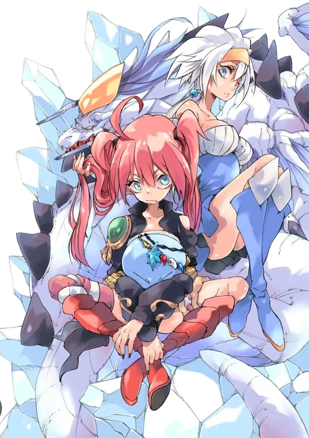 Dragon girls. As a harem, isn’t that your dream too? (re-uploaded) thumbnail