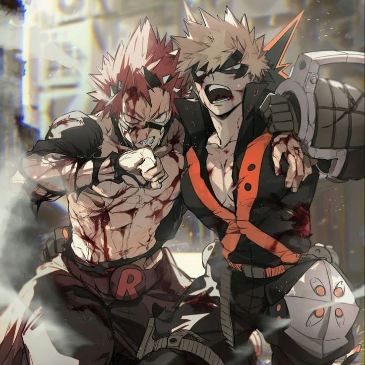 Katsuki Bakugou and Eijiro Kirishima thumbnail
