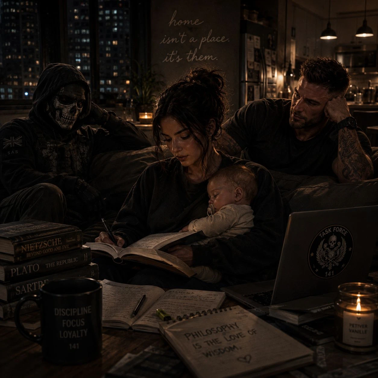 Between duty and home : A 141 Romance thumbnail
