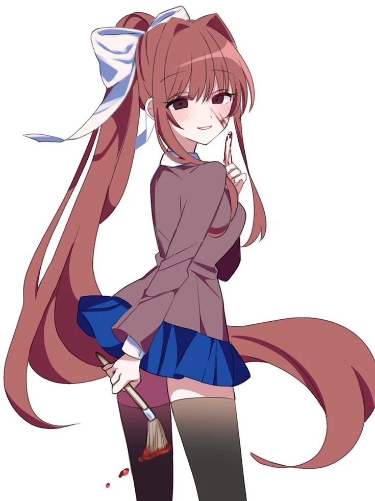 ❤️  monika  ✨ thumbnail
