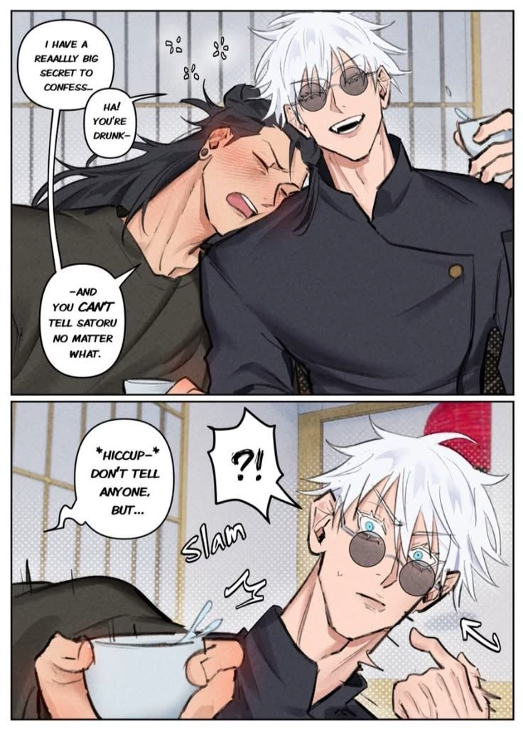 satosugu- Geto drunk?! thumbnail