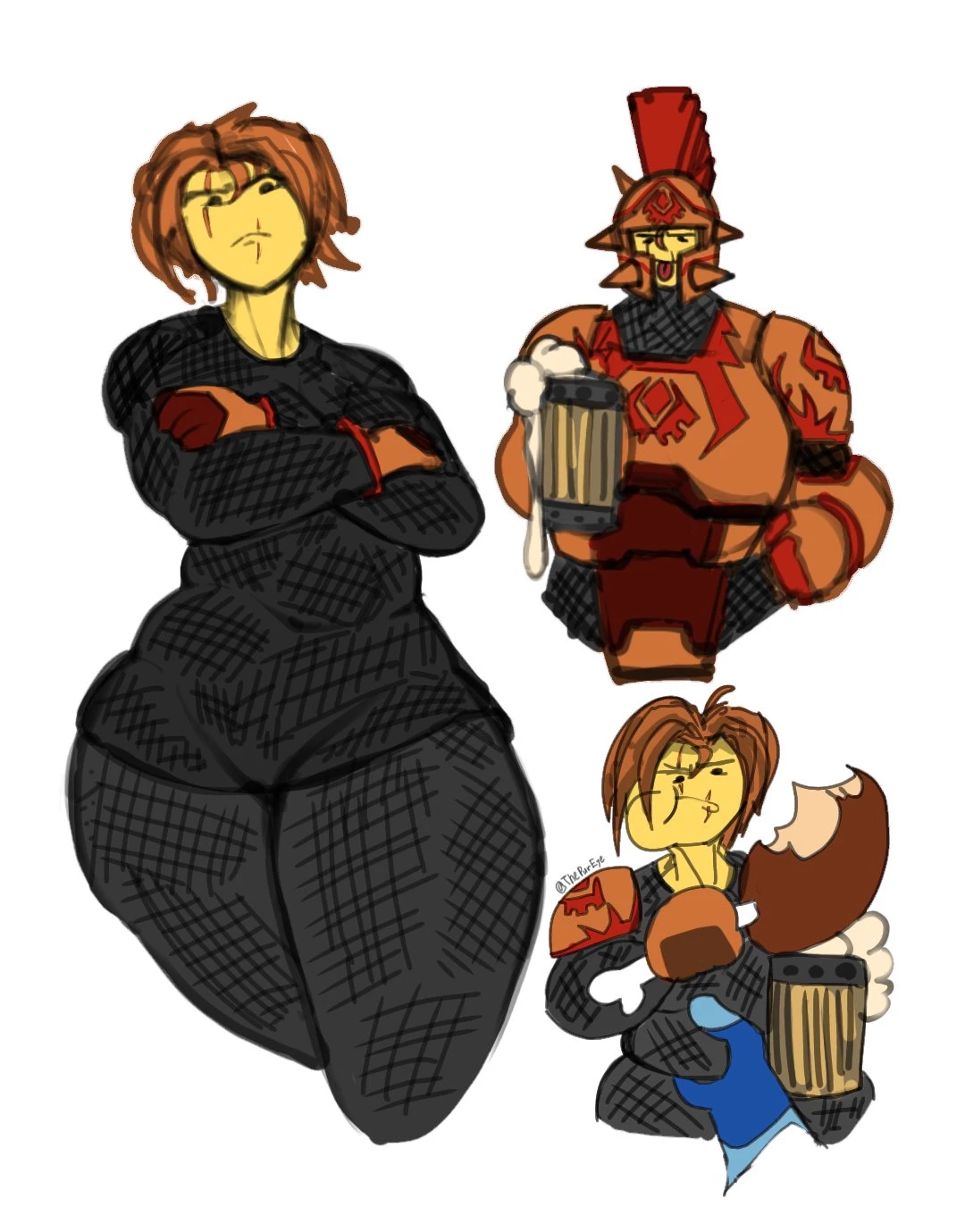 Reginald but Female — Block Tales — Rule 63 thumbnail