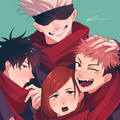 Yuji, Megumi, Gojo, Nobara, you thumbnail