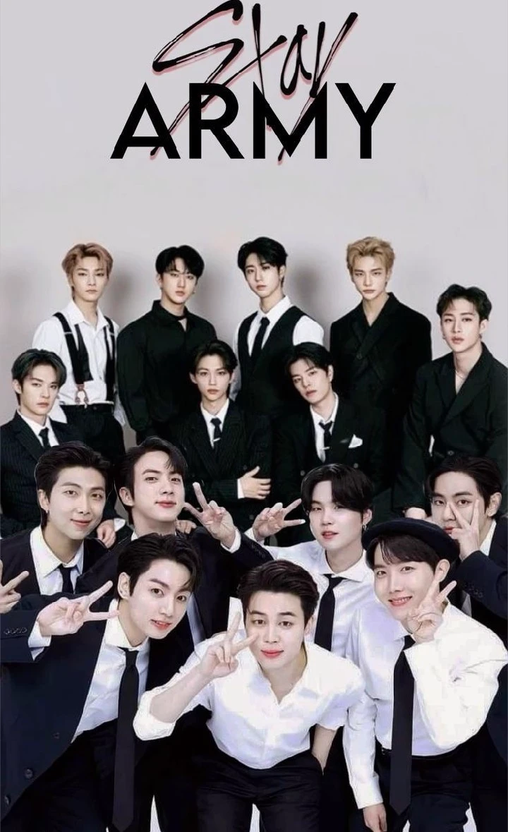 BTS and STRAY KIDS thumbnail