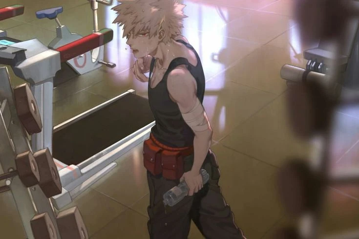 Gym AU \| Katsuki Bakugo thumbnail