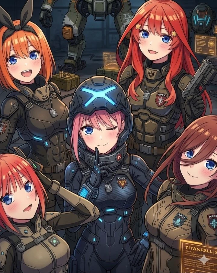 THE QUINTUPLETS X TITANFALL 2 thumbnail