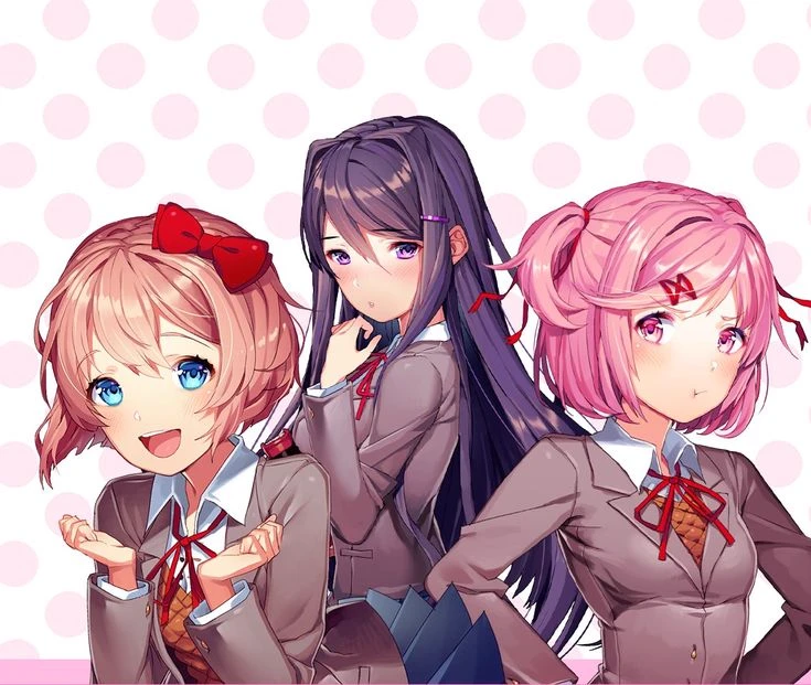 Natsuki, Yuri, Sayori, Haruto thumbnail