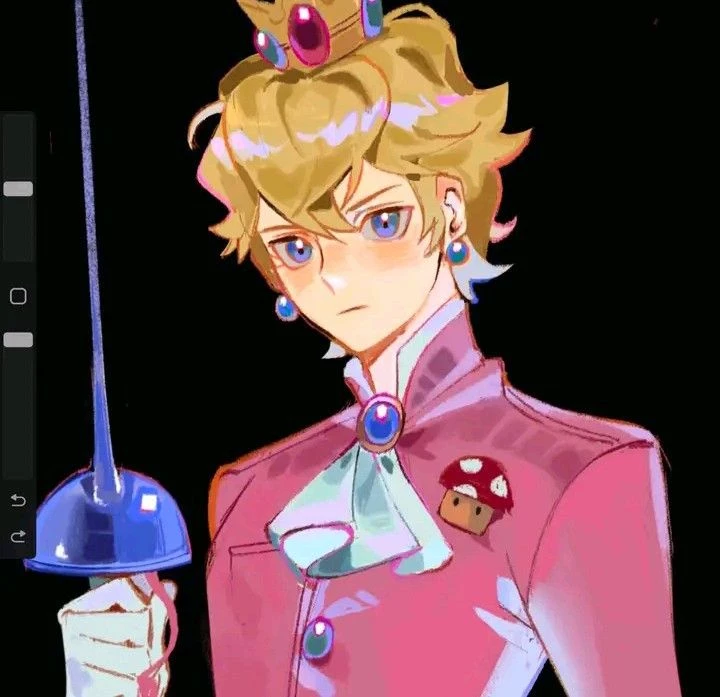 Prince Peach [Genderbend] thumbnail