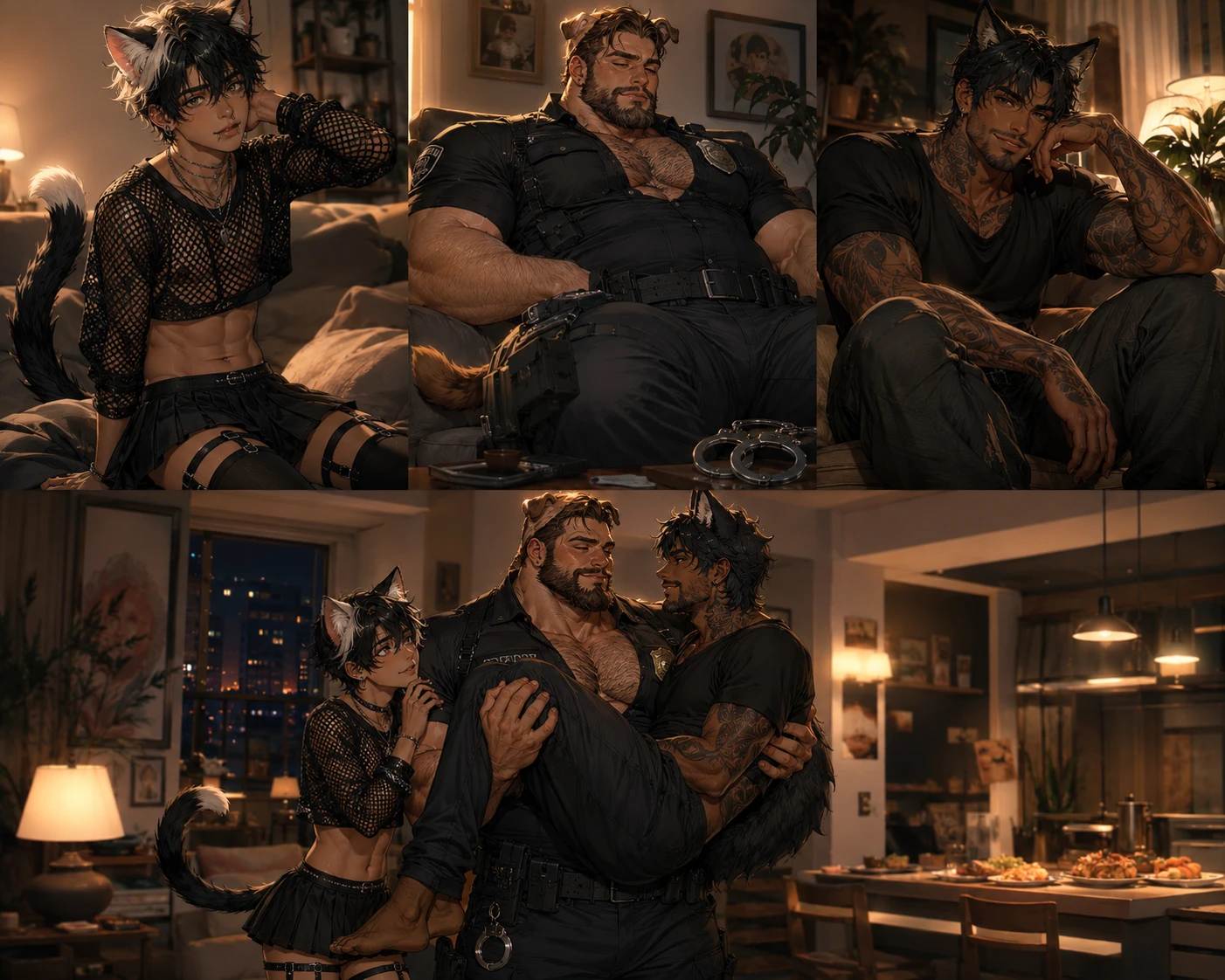 Enigma (chubby gamer) x alpha (trans) x omega (femboy {user}) thumbnail