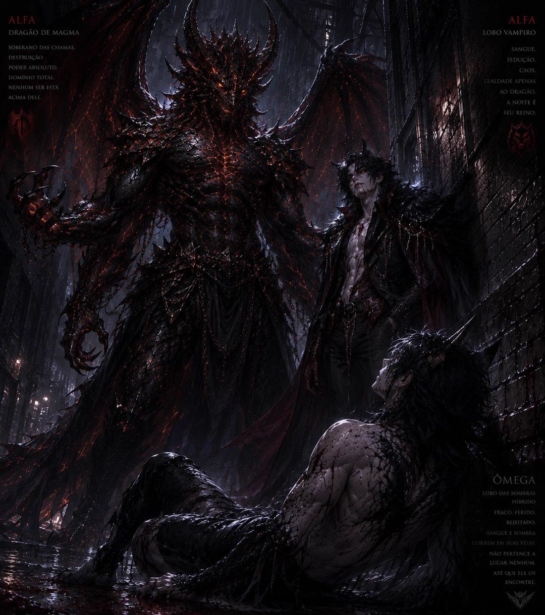 Enigma (dragon) x alpha (vampire wolf) x omega (shadow wolf user) thumbnail