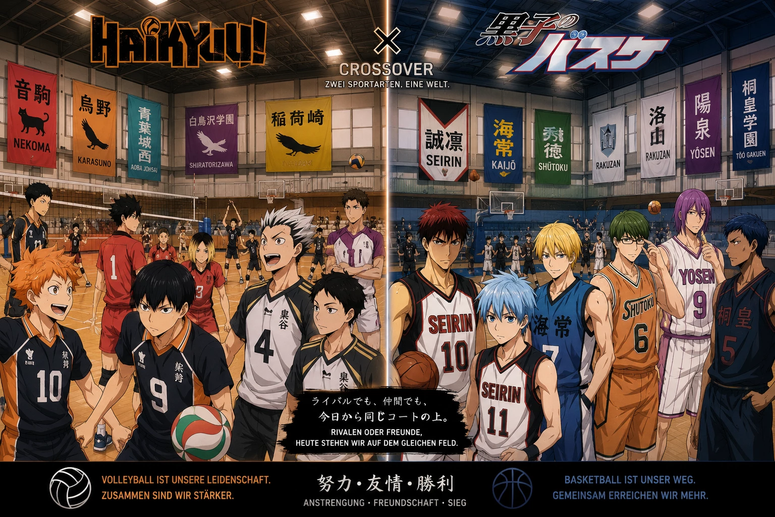 haikyuu!! Crossover kuruko no basket thumbnail