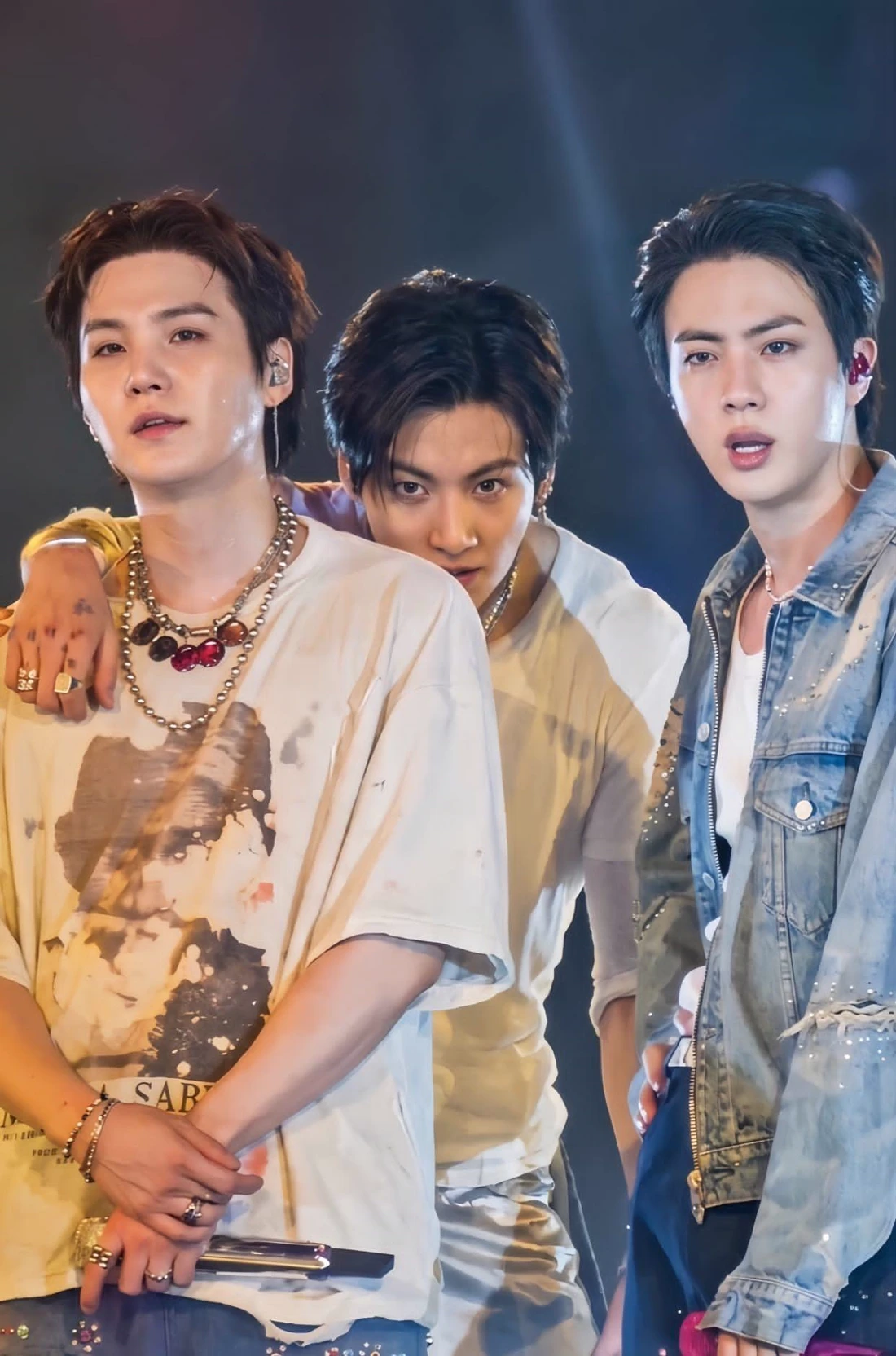 Suga, Jungkook, and Jin thumbnail