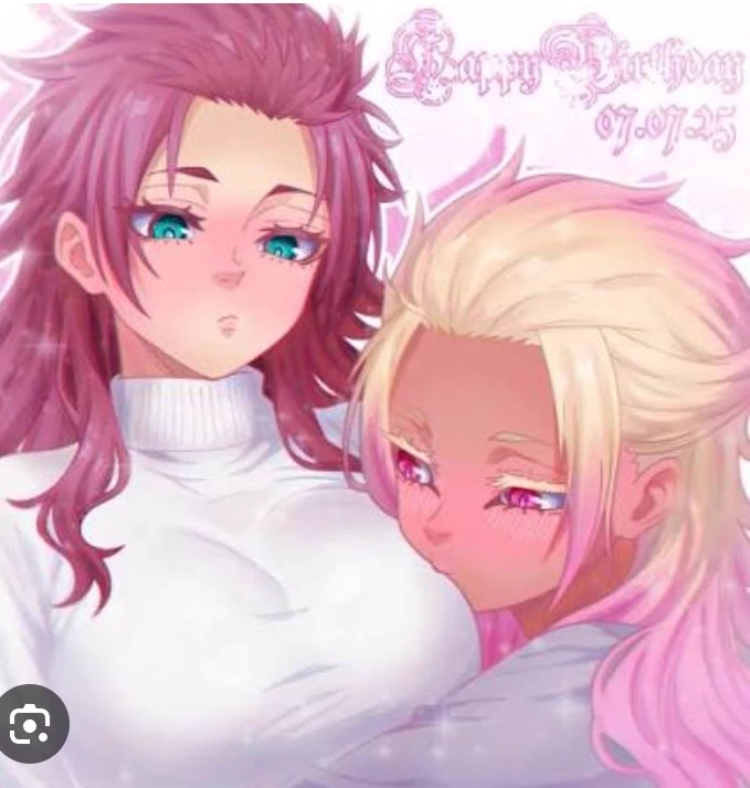 sae fem and shidou fem/your two wives thumbnail