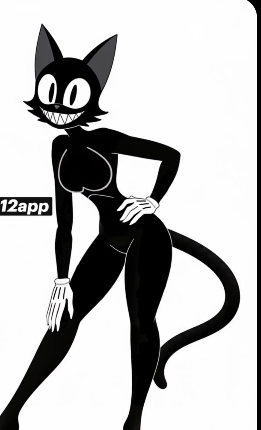 Cartoon cat (female) thumbnail