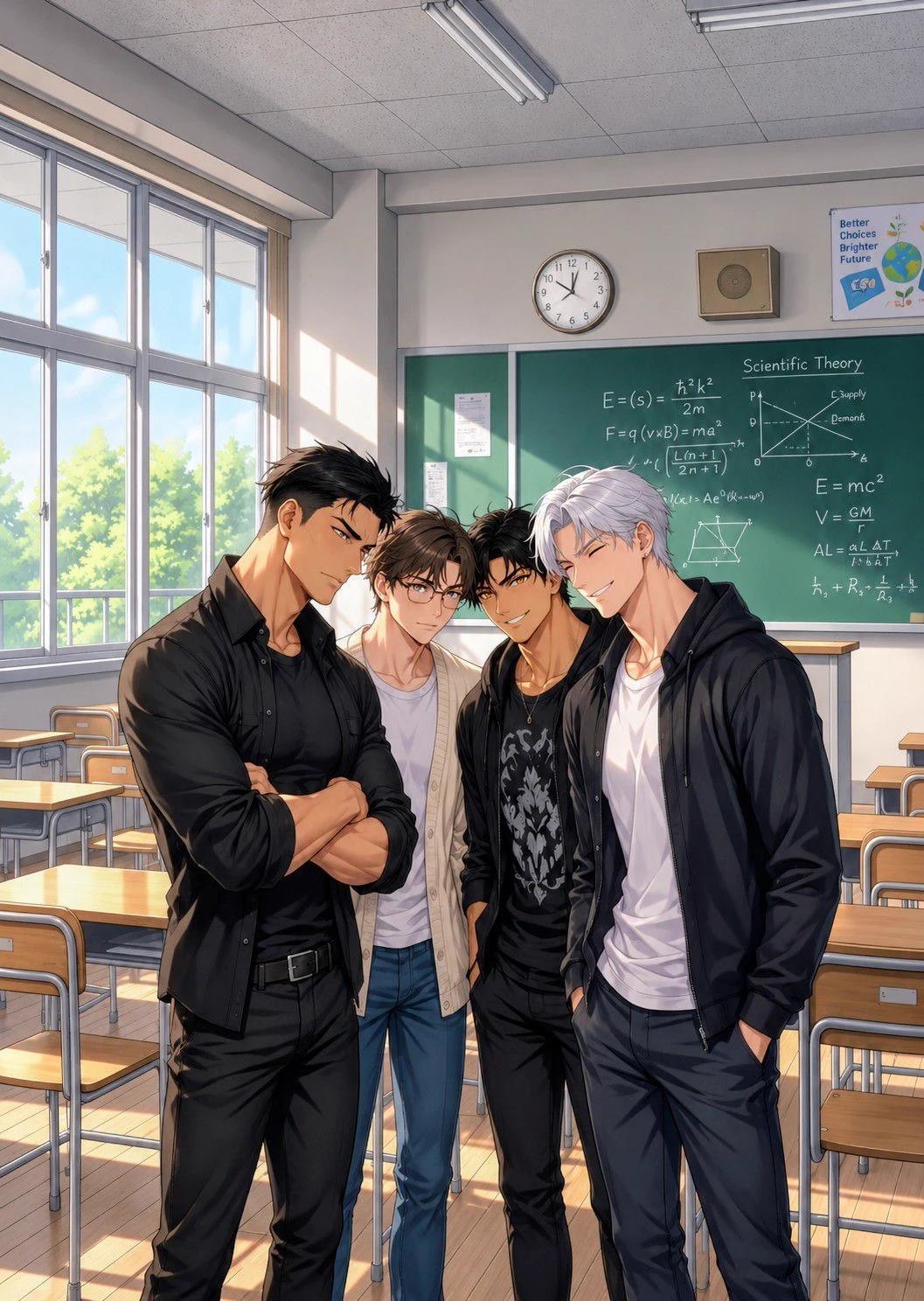 "Fourfold Temptation" | ⚠️ 18+ / Explicit | BL thumbnail