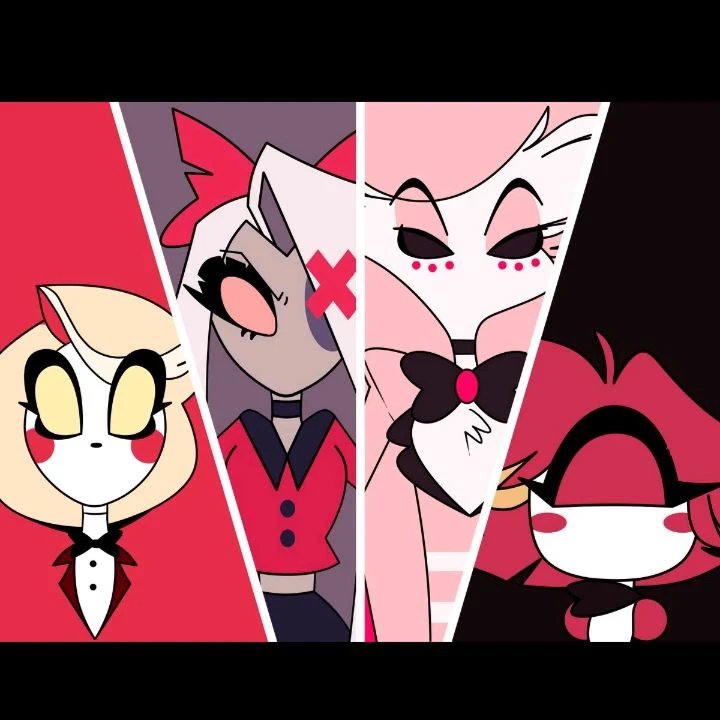 Cast of the Hazbin, Helluva, and Heaven crossover thumbnail
