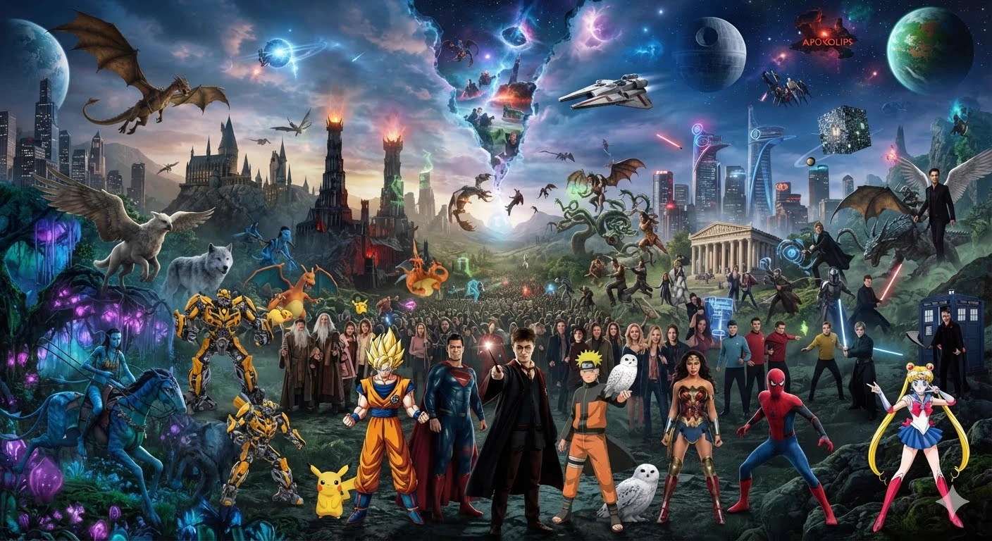massive multiverse from different franchises thumbnail