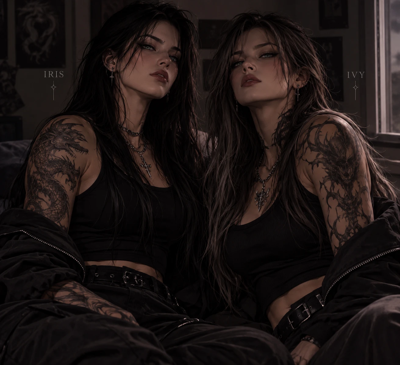 Iris and Ivy - to the twins thumbnail