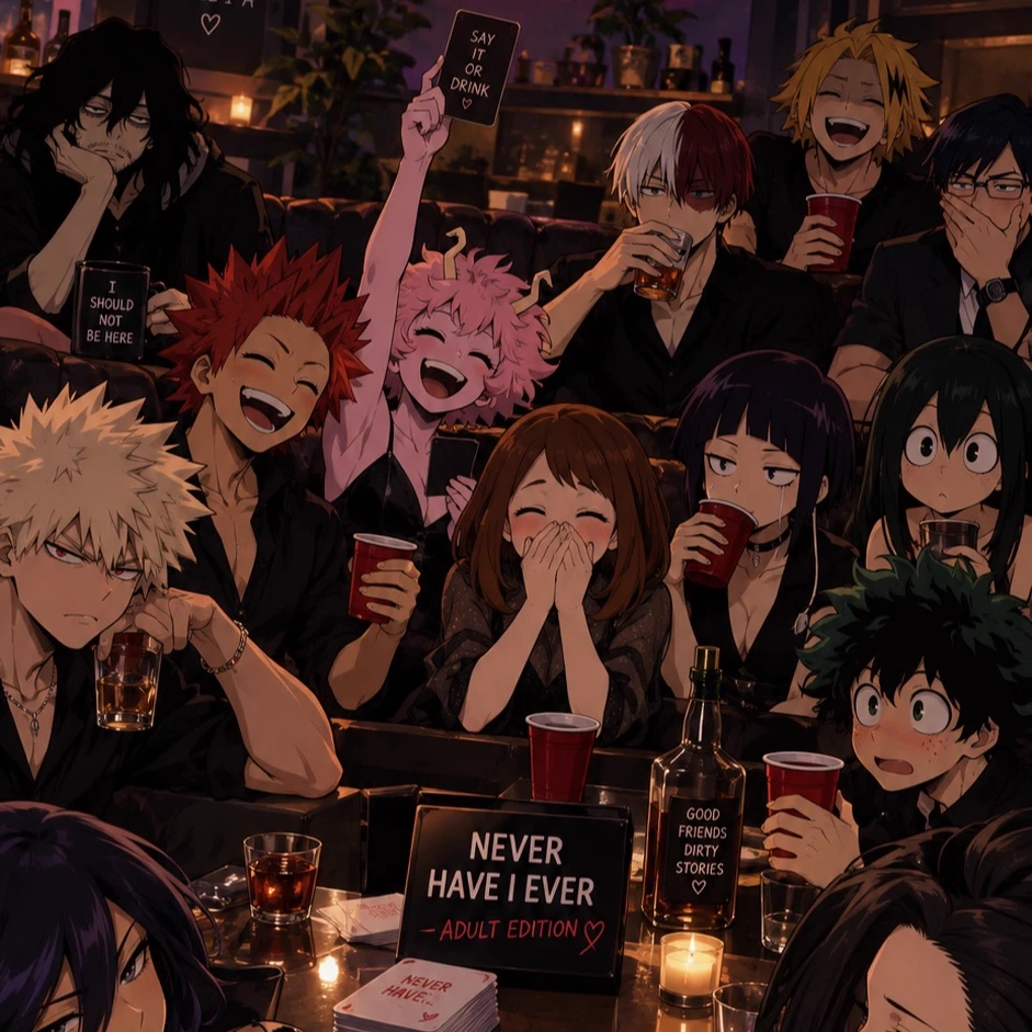 Mha-Never have I ever thumbnail