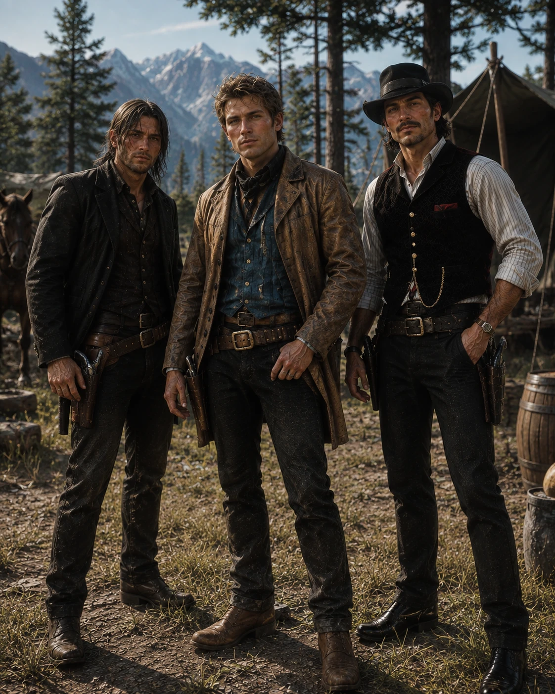 Arthur Morgan and the others thumbnail