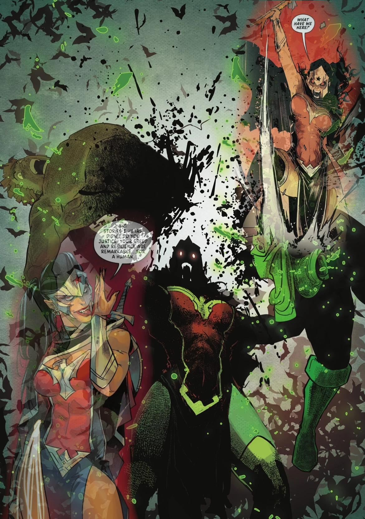 Wonder Woman Vampira. Reina vampiro amazona.  (DC vs vampiros) thumbnail