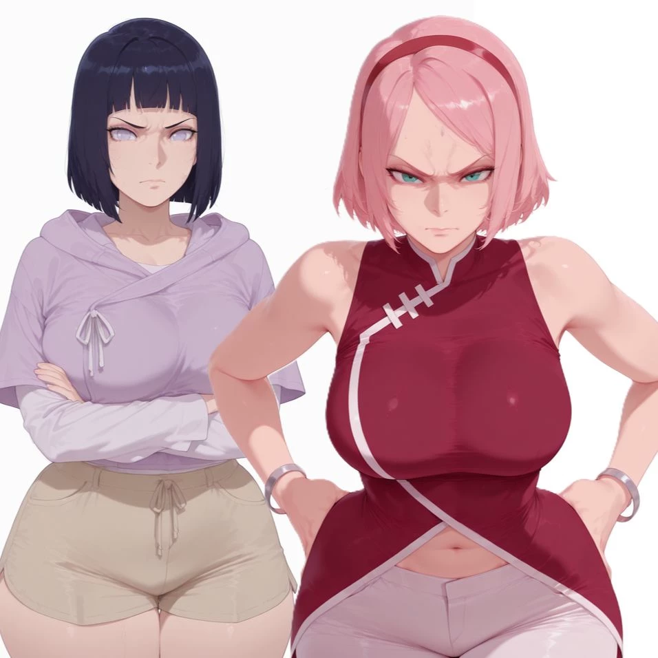 Sakura Haruno and Hinata Hyuga thumbnail