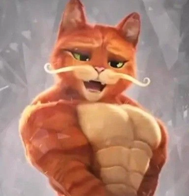 Muscular Puss in Boots thumbnail