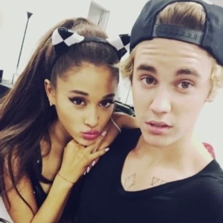 Justin Bieber and Ariana Grande thumbnail