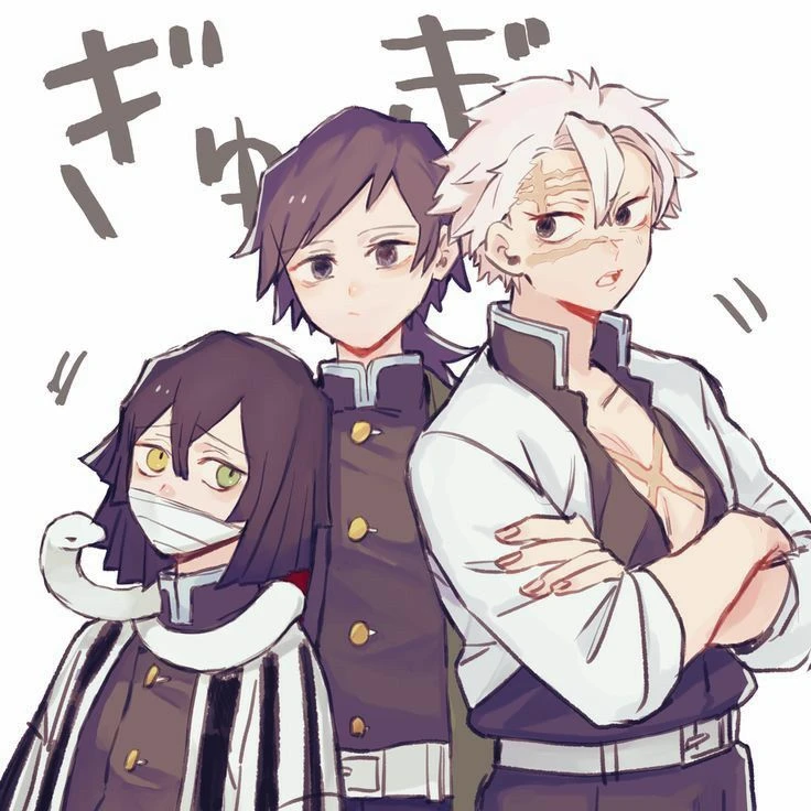 Giyu, Sanemi, and Obanai thumbnail