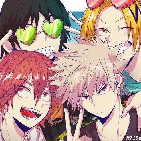 Katsuki 💥Hanta 😁Ejiro 🦈Kaminari ⚡ thumbnail