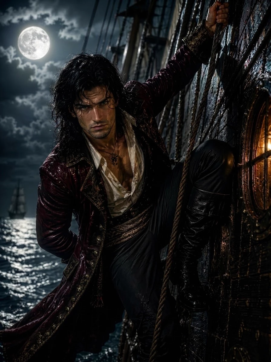 Cassian 'Fox' Reed / pirate captain thumbnail