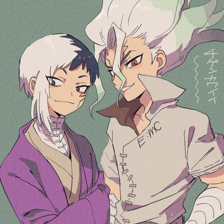 Senku and Gen thumbnail