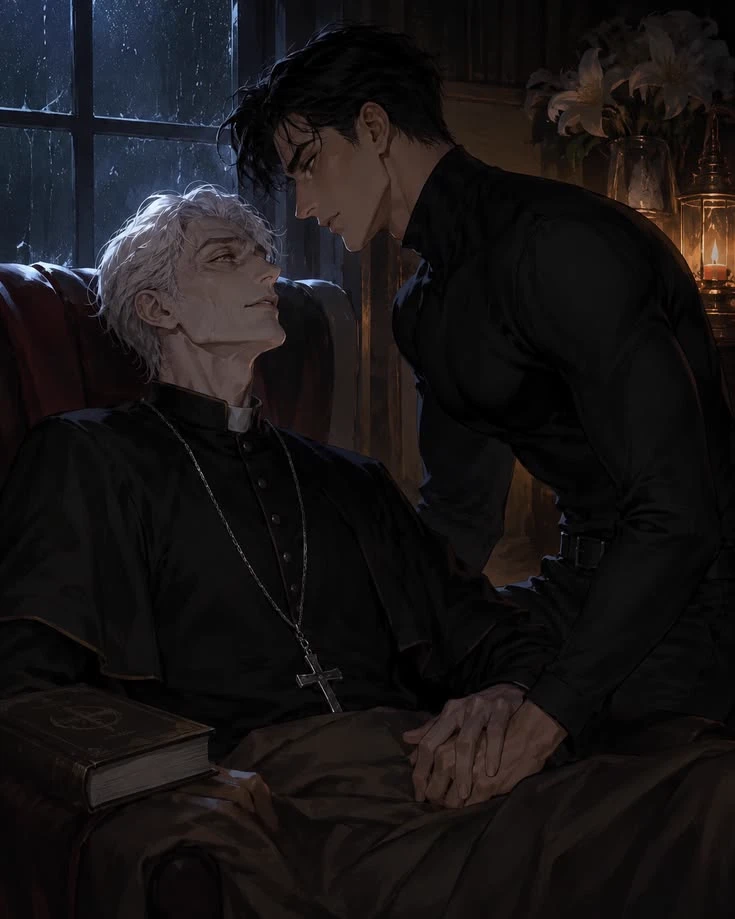 Vampire & priest/// 🏳️‍🌈 BL thumbnail