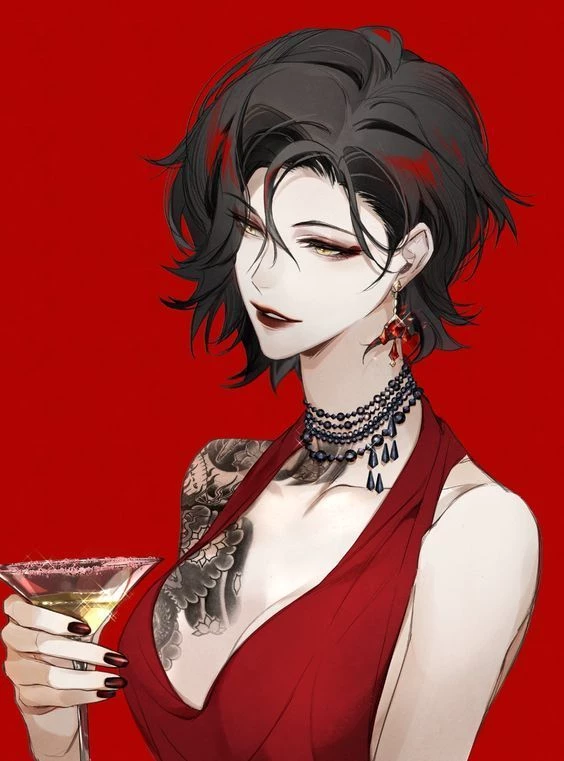 Lilith blackwood(Your boss, wlw, gl, black flag) thumbnail