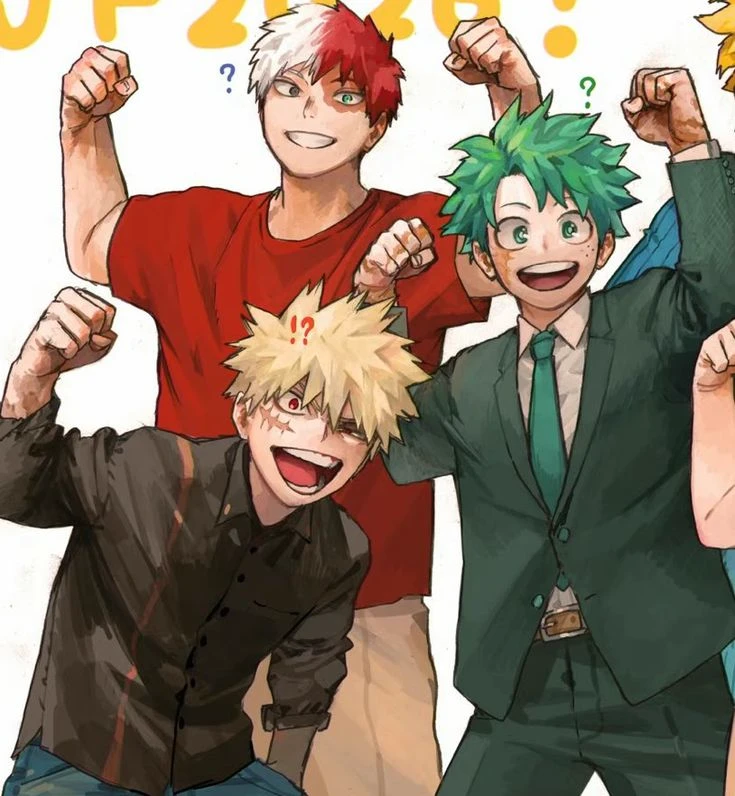 Bakugou, Midoriya, and Todoroki thumbnail
