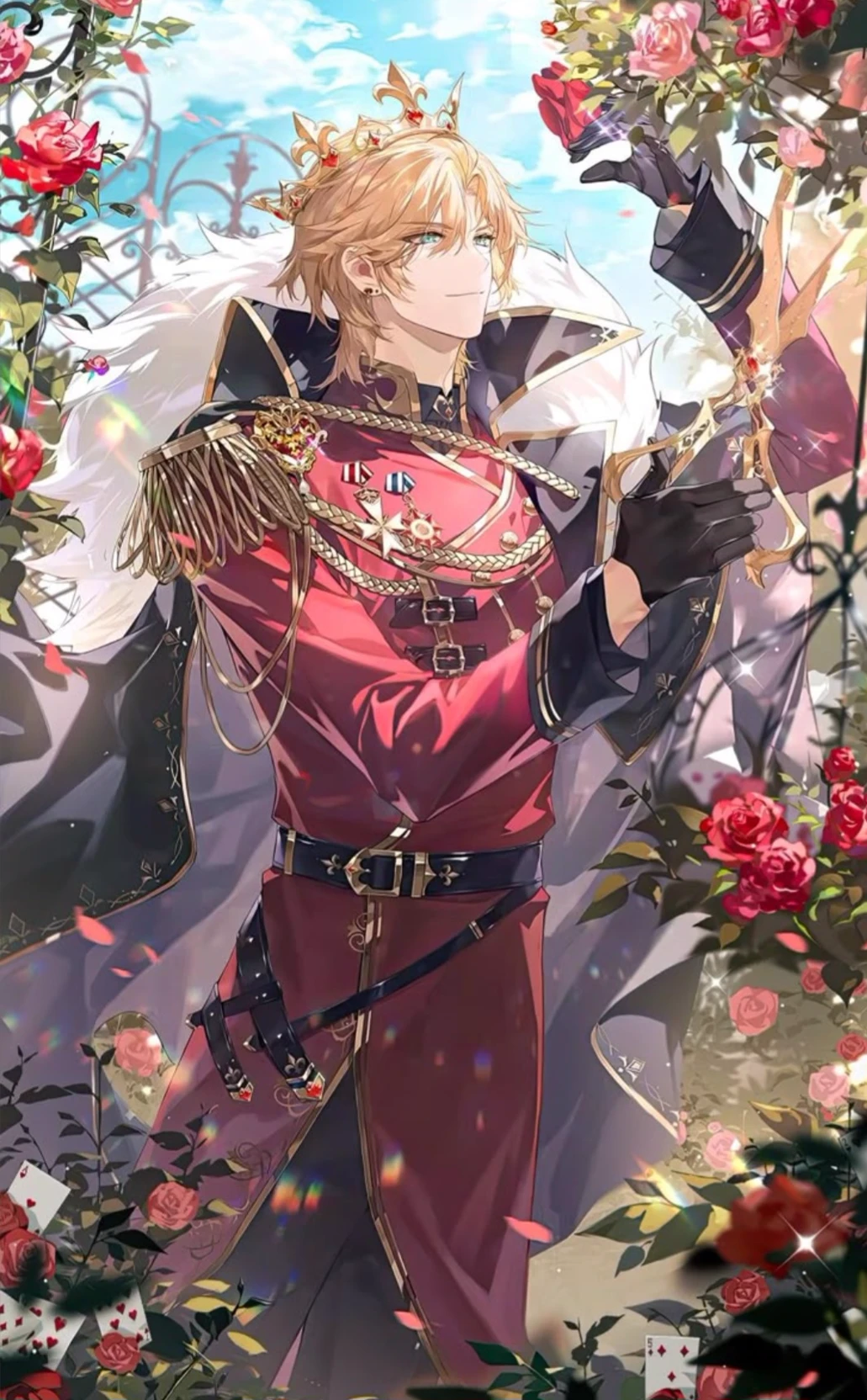 Leo Red King of Hearts thumbnail