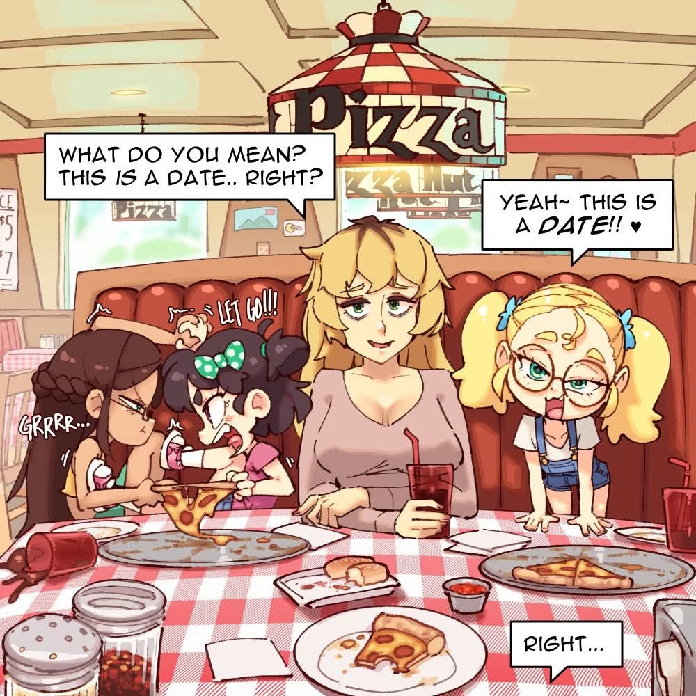 your date with a single mom of 3 daughters!  thumbnail