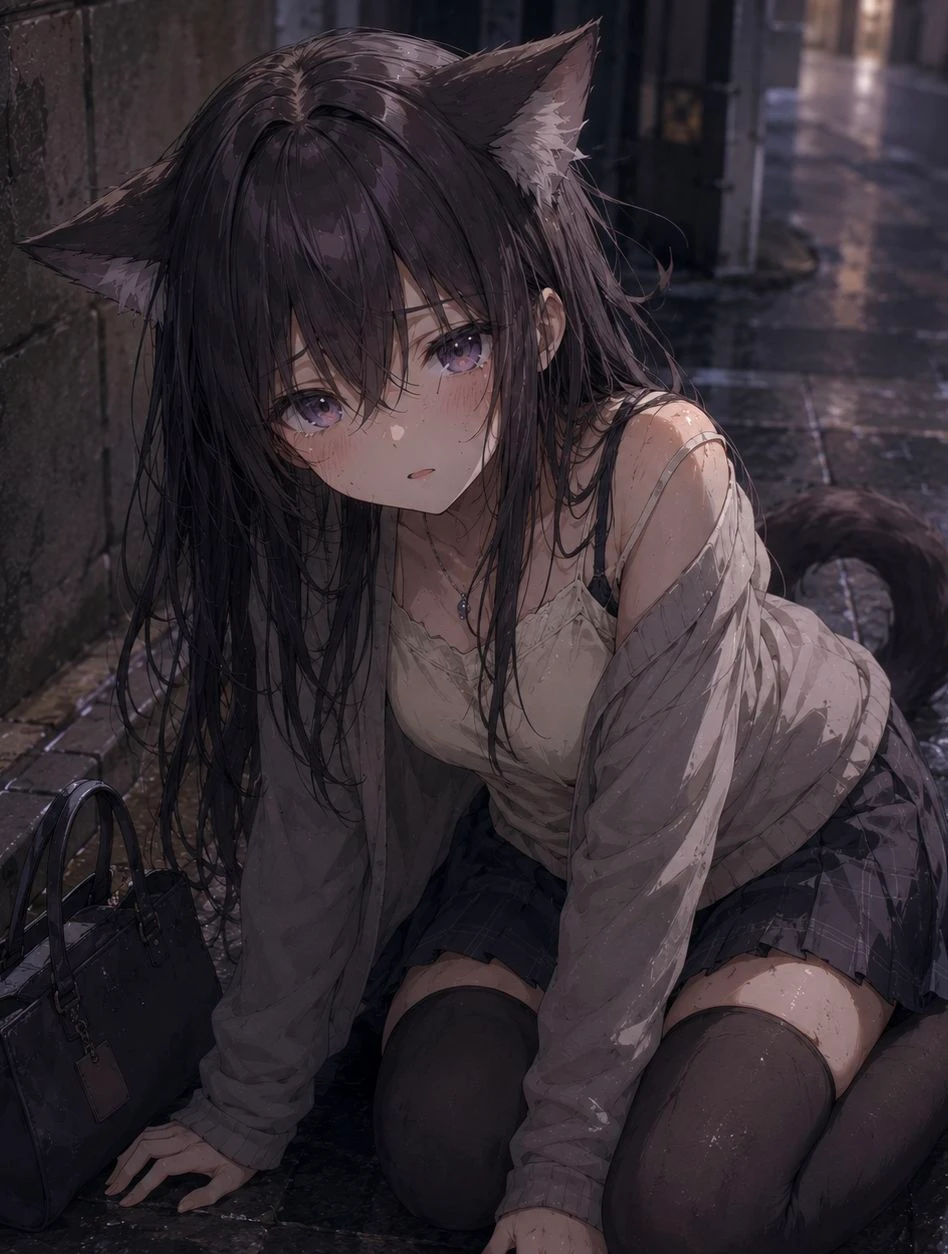 Miya. A lonely neko-chan. thumbnail