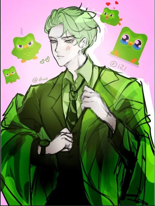 Duolingo!?🦜 (Male Duolingo) thumbnail