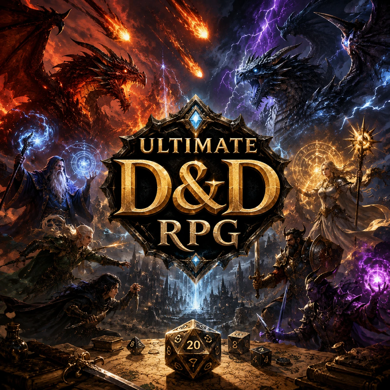 Ultimate D&D RPG Simulator \| Living World \| D&D 5e \| Infinite Adventures thumbnail